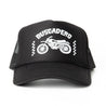 ‘74 Moto’ Foam Trucker Hat - Black - Buscadero Motorcycles