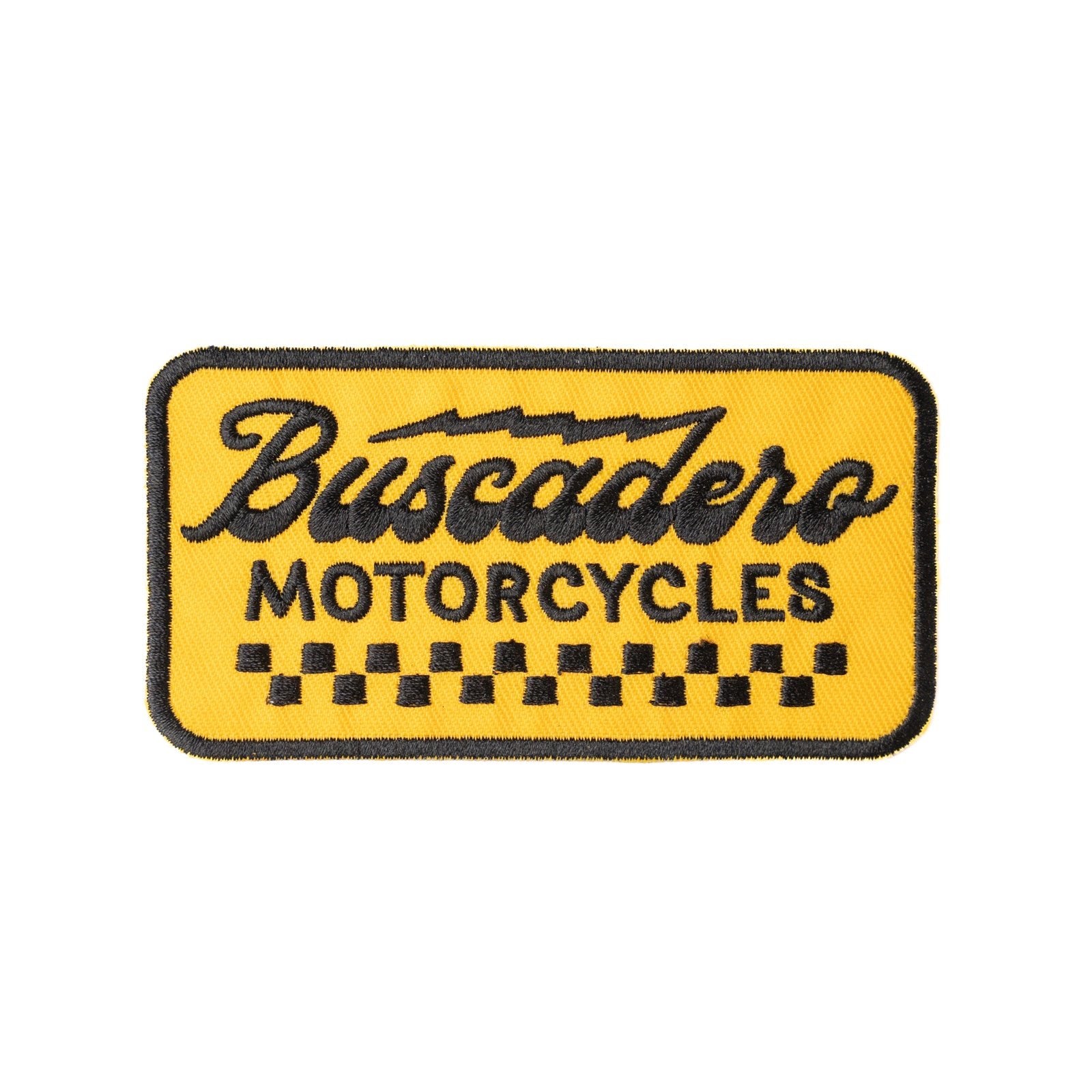 'Banner' Iron-on Patch - Buscadero Motorcycles