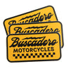 "Banner" signature decal - Buscadero Motorcycles