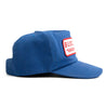 ‘Checker Moto’ Unstructured 5 panel Hat - Royal Blue - Buscadero Motorcycles