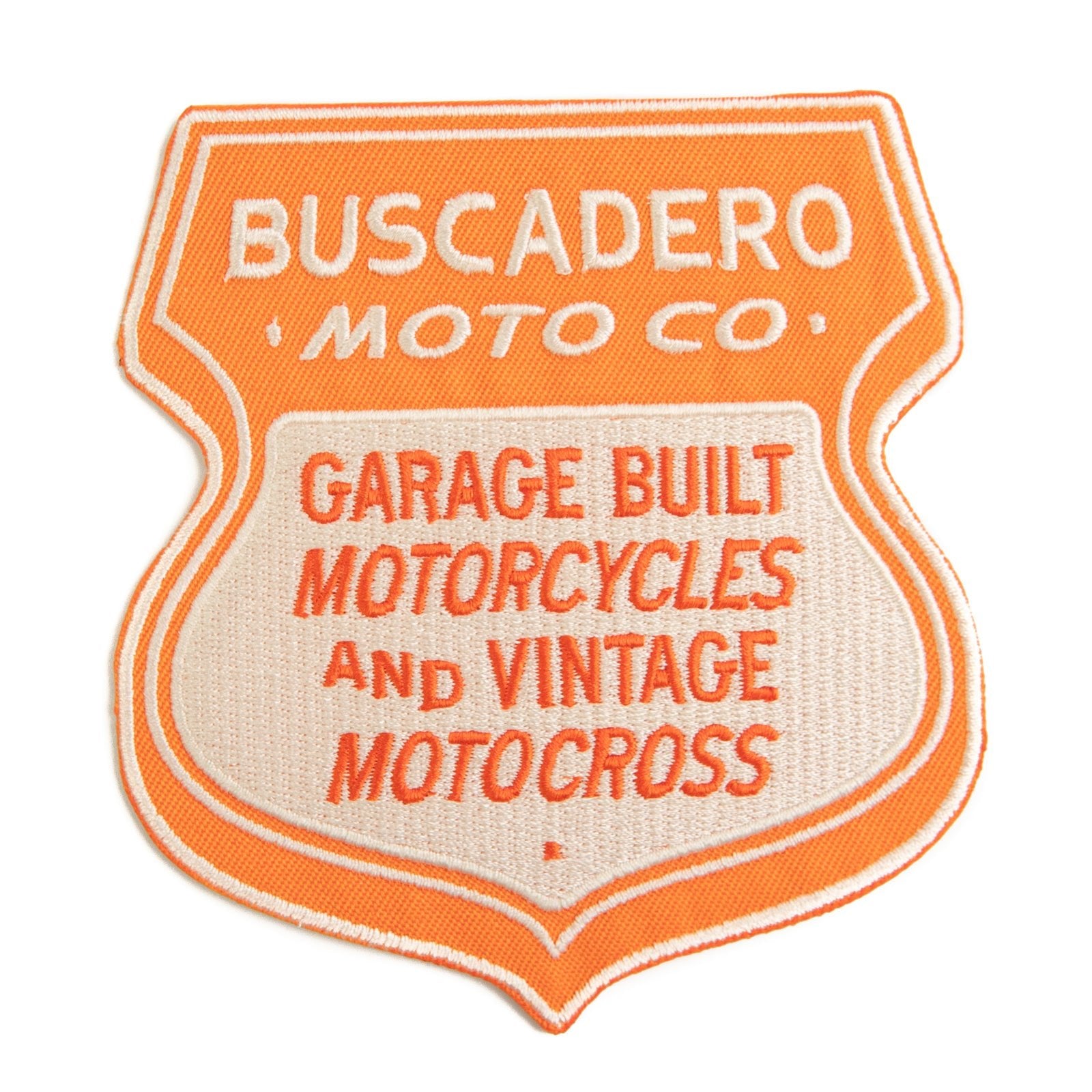 Embroidered Iron-on Patches - 2 Pack - Buscadero Motorcycles