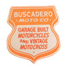 Embroidered Iron-on Patches - 2 Pack - Buscadero Motorcycles