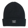 'Flags’ Cuff Beanie - Black - Buscadero Motorcycles