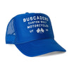 ‘Flags’ Foam Trucker Hat - Royal Blue - Buscadero Motorcycles