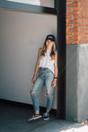 Flat Track Dad Hat - Black - Buscadero Motorcycles