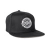 ‘Garage’ Mid Profile Flat Brim Hat - Black - Buscadero Motorcycles