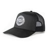 ‘Garage’ Mid Profile Mesh Back Trucker Hat - Black - Buscadero Motorcycles