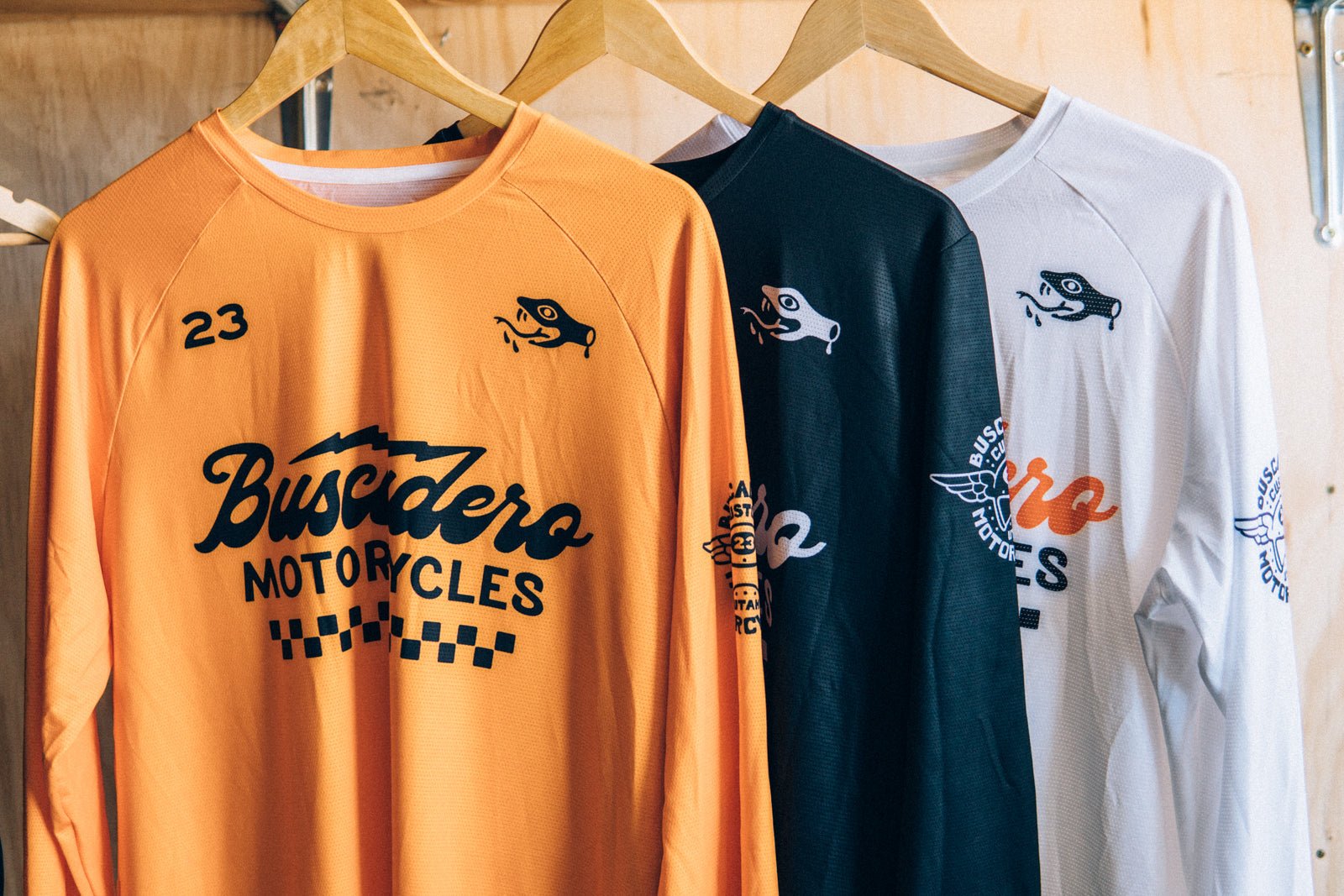 Gila Moto Jersey - Black - Buscadero Motorcycles