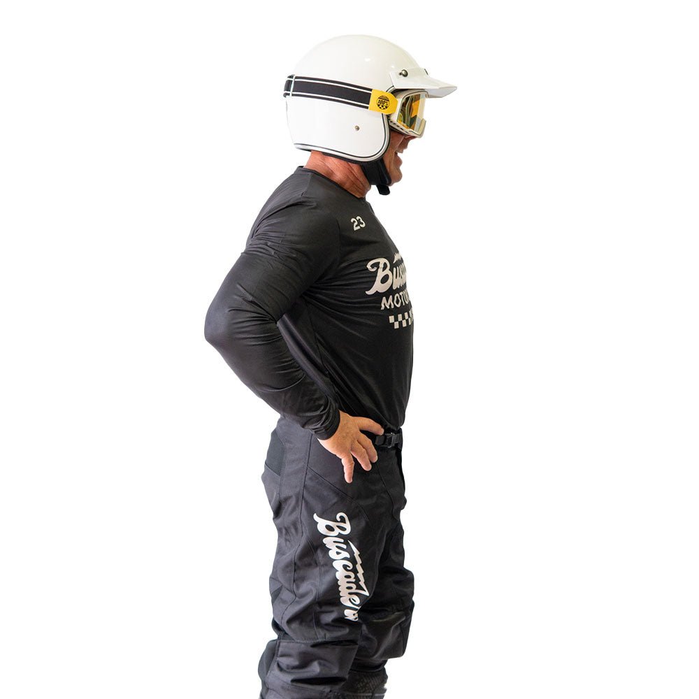 Gila Moto Jersey - Black - Buscadero Motorcycles