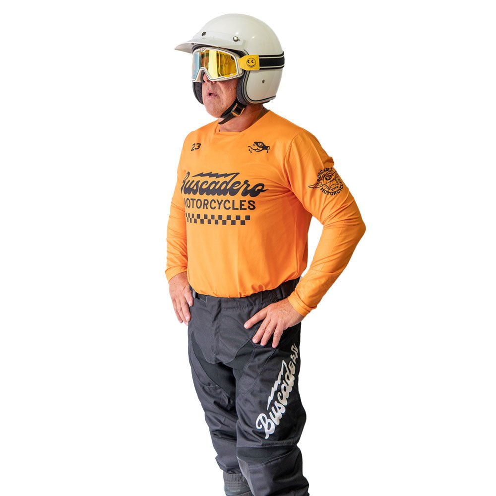 Gila Moto Jersey - Gold - Buscadero Motorcycles