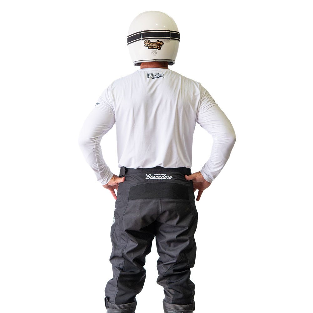 Gila Moto Jersey - White - Buscadero Motorcycles
