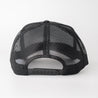 ‘Podium’ Mid Profile Mesh Back Trucker Hat - Black - Buscadero Motorcycles