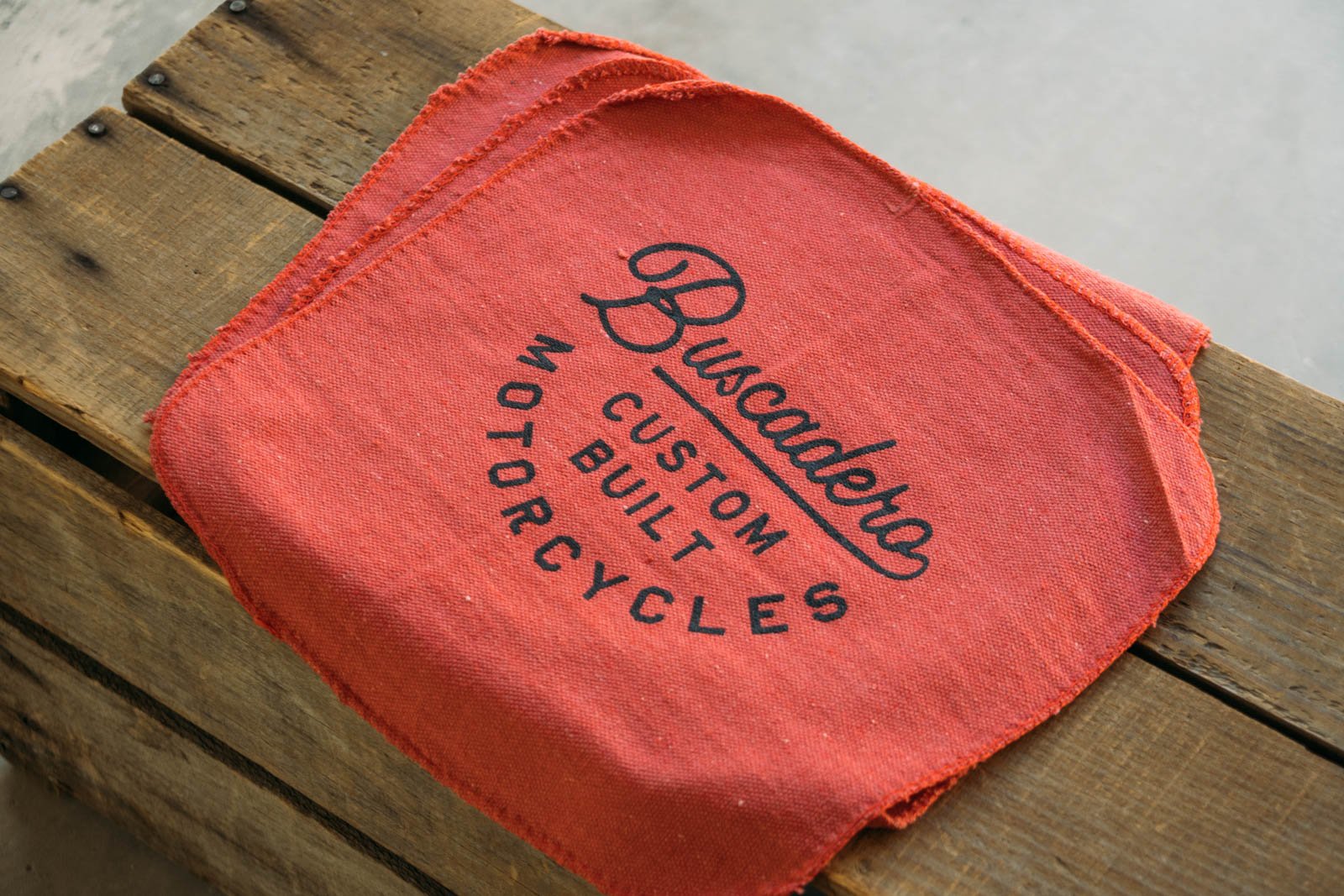 Signature Cotton Shop Rags - 3 pack - Buscadero Motorcycles