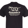 'Snake on Wheels' Black Short Sleeve T shirt - Buscadero Motorcycles