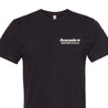 'Snake on Wheels' Black Short Sleeve T shirt - Buscadero Motorcycles